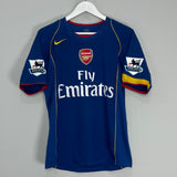 Shop 2006/07 ARSENAL ADEBAYOR #25 AWAY SHIRT (S) NIKE, classic football shirts, vintage football shirts & retro soccer jerseys at Cult Kits