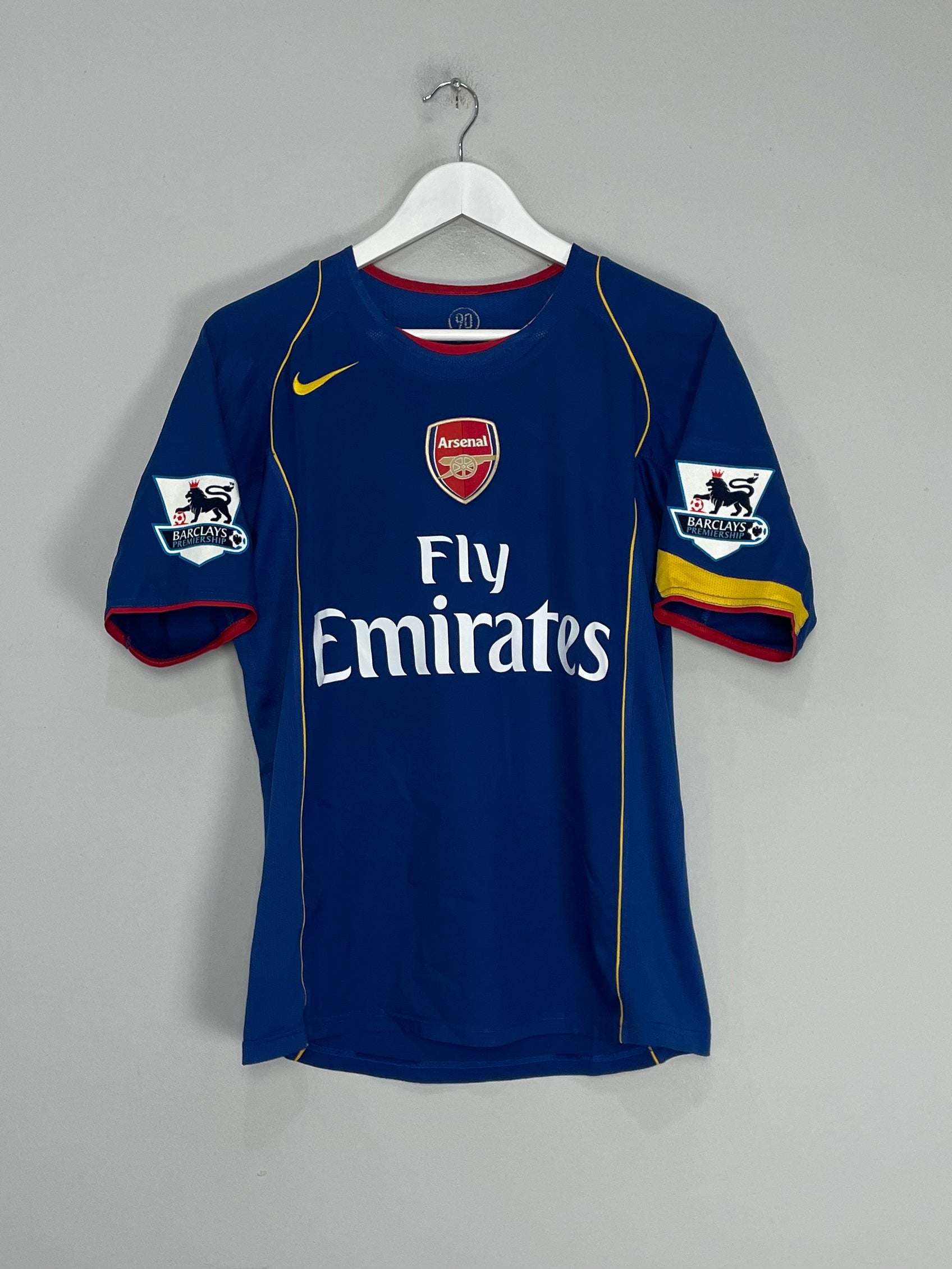 Shop 2006/07 ARSENAL ADEBAYOR #25 AWAY SHIRT (S) NIKE, classic football shirts, vintage football shirts & retro soccer jerseys at Cult Kits