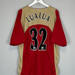 Shop 2005/06 PORTSMOUTH LUA LUA #32 AWAY SHIRT (XL) JAKO, classic football shirts, vintage football shirts & retro soccer jerseys at Cult Kits