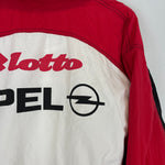 Shop 1995/96 AC MILAN TRACK JACKET (M) LOTTO, classic football shirts, vintage football shirts & retro soccer jerseys at Cult Kits