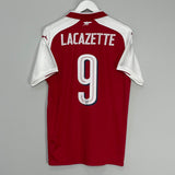 2017/18 ARSENAL LACAZETTE #9 HOME SHIRT (M) PUMA