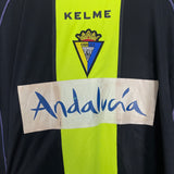 2007/08 CADIZ FC R.NAVAS #13 L/S *MATCH ISSUE* GK SHIRT (L) KELME