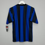 Shop 1999/00 INTER MILAN *BNWT* HOME SHIRT (L.KIDS) NIKE, classic football shirts, vintage football shirts & retro soccer jerseys at Cult Kits