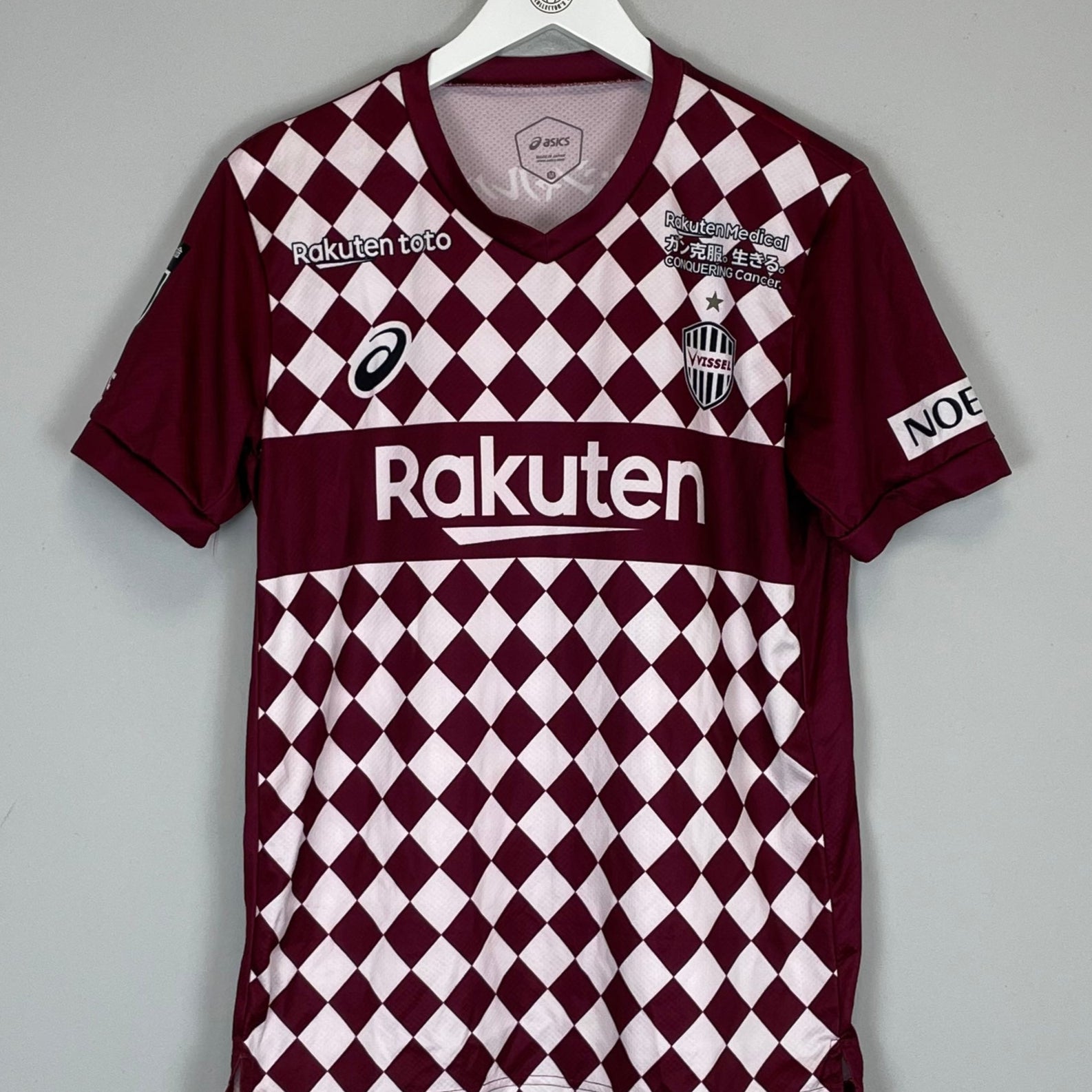 Shop 2021 VISSEL KOBE HOME SHIRT #22 (M) ASICS, classic football shirts, vintage football shirts & retro soccer jerseys at Cult Kits