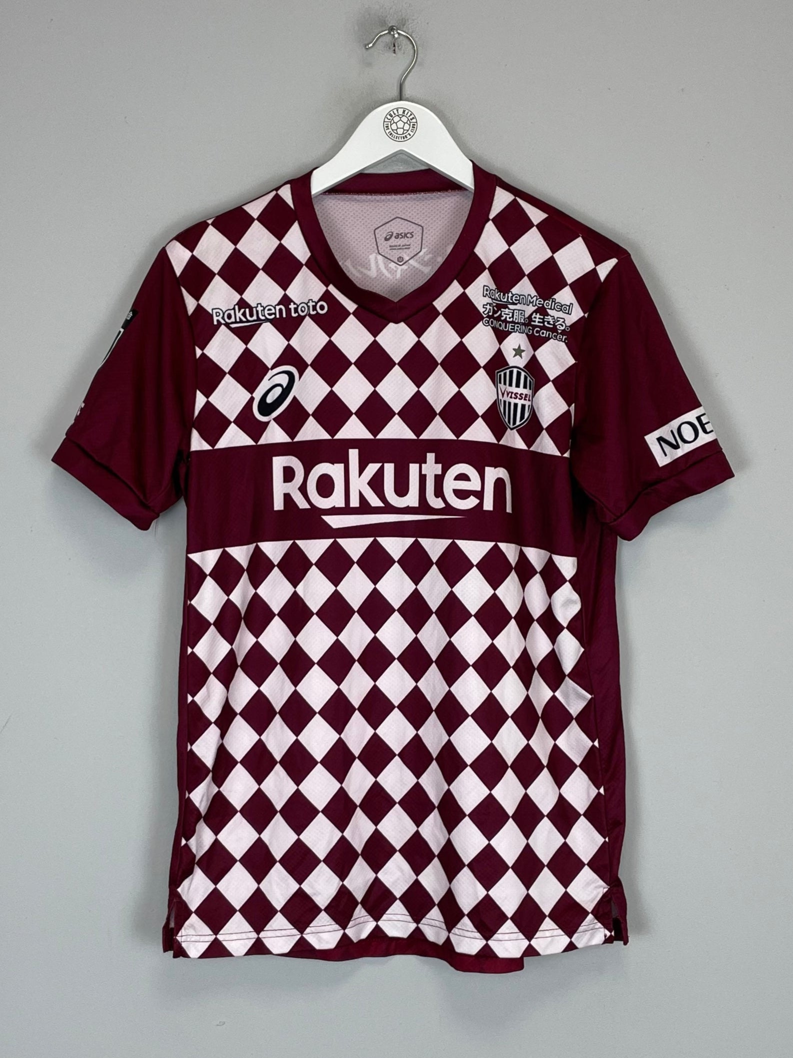 2021 VISSEL KOBE HOME SHIRT #22 (M) ASICS