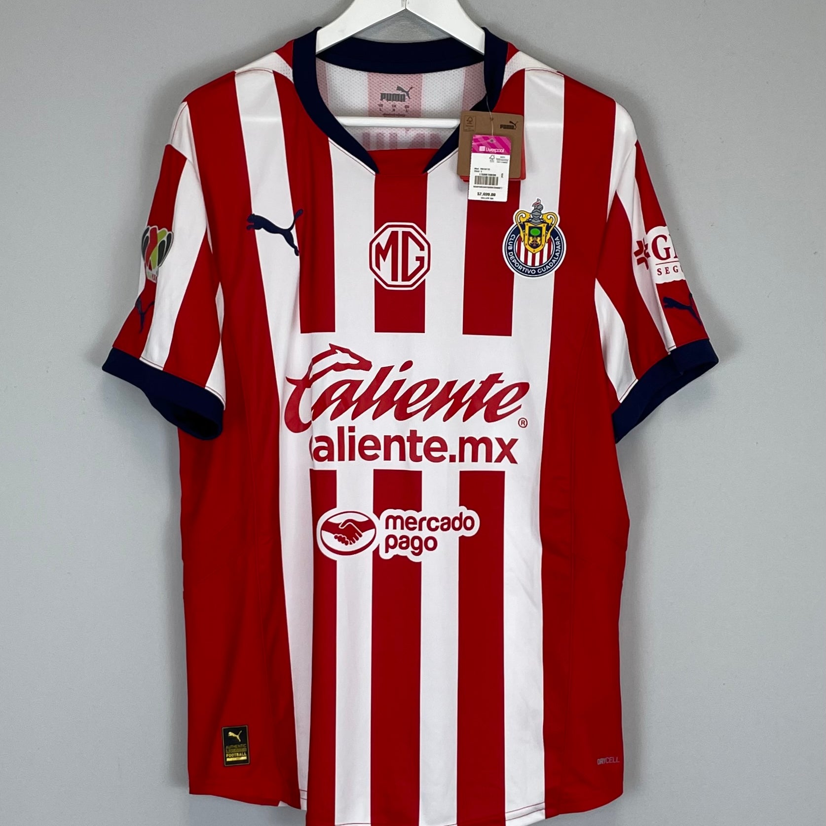 Shop 2024/25 CHIVAS GUADALAJARA *BNWT* HOME SHIRT (L) PUMA, classic football shirts, vintage football shirts & retro soccer jerseys at Cult Kits