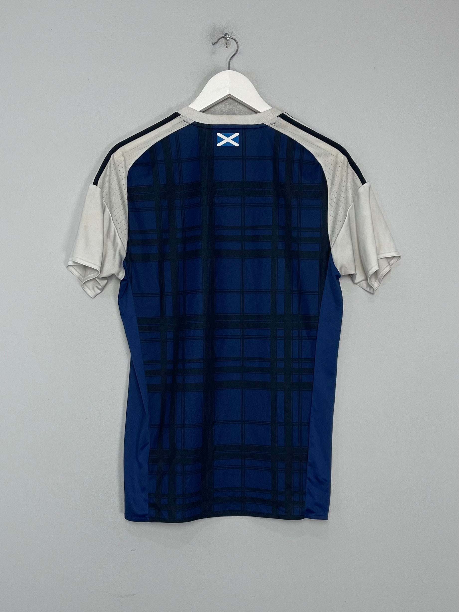 Shop 2015/17 SCOTLAND HOME SHIRT (M) ADIDAS, classic football shirts, vintage football shirts & retro soccer jerseys at Cult Kits