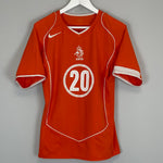 Shop 2004/06 NETHERLANDS SEEDORF #20 HOME SHIRT (M) NIKE, classic football shirts, vintage football shirts & retro soccer jerseys at Cult Kits