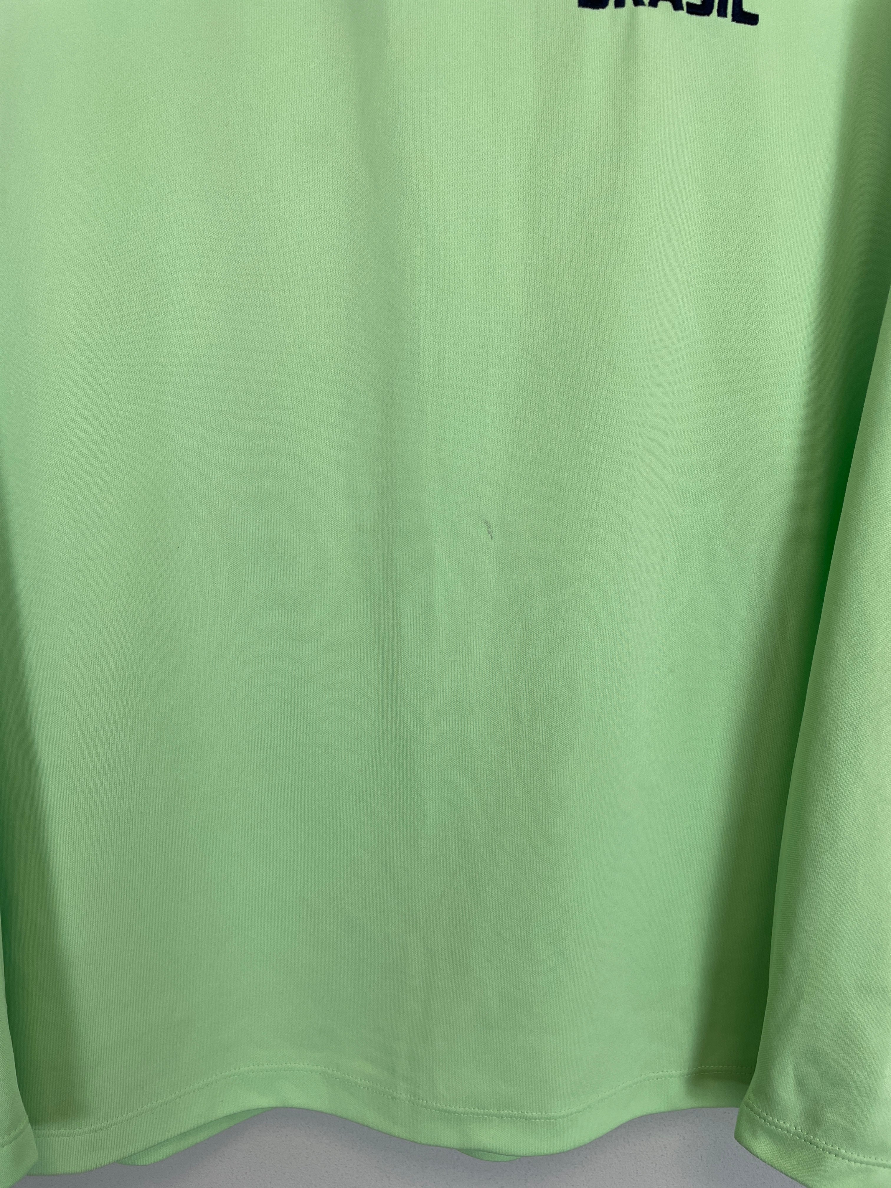 Shop 2022/23 BRAZIL 1/4 ZIP (M) NIKE, classic football shirts, vintage football shirts & retro soccer jerseys at Cult Kits