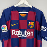 Shop 2019/20 BARCELONA HOME SHIRT (XL) NIKE, classic football shirts, vintage football shirts & retro soccer jerseys at Cult Kits