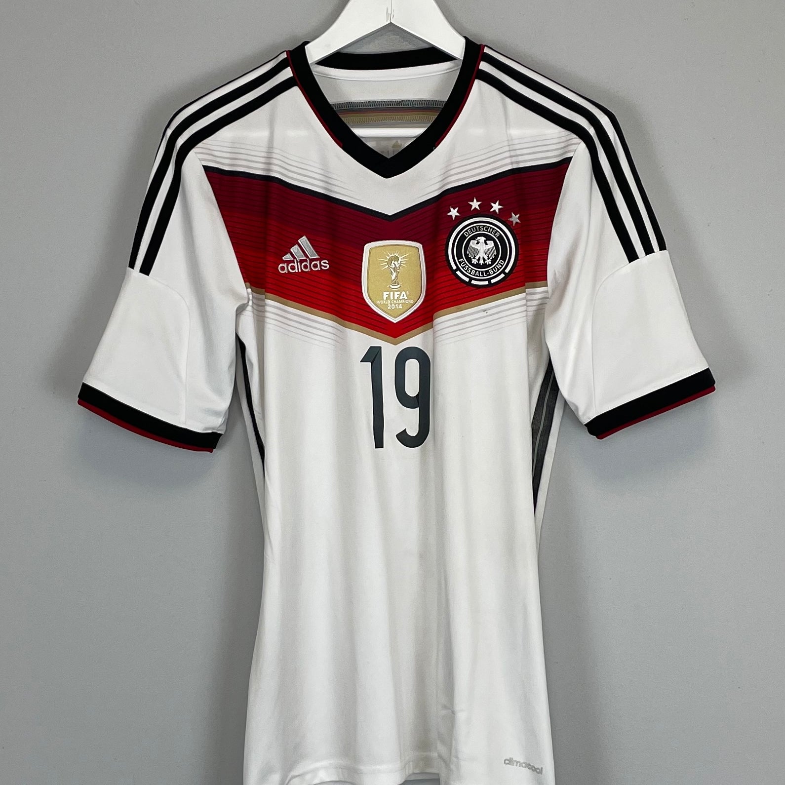 Shop 2014/15 GERMANY GOTZE #19 HOME SHIRT (S) ADIDAS, classic football shirts, vintage football shirts & retro soccer jerseys at Cult Kits