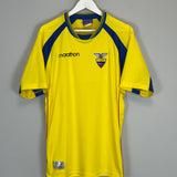 Shop 2002/03 ECUADOR HOME SHIRT (L) MARATHON, classic football shirts, vintage football shirts & retro soccer jerseys at Cult Kits