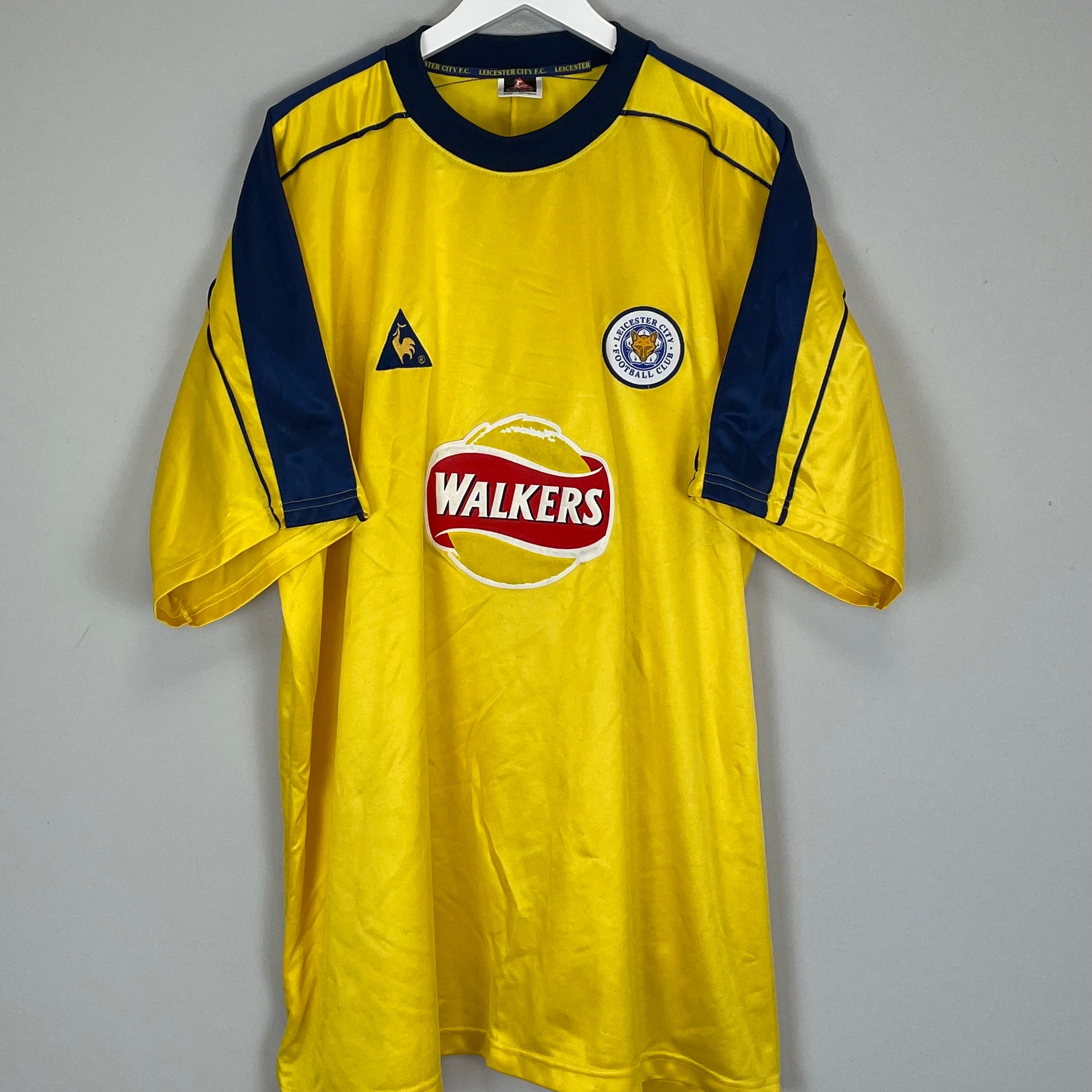Shop 1999/01 LEICESTER CITY THIRD SHIRT (XXXXL) LE COQ, classic football shirts, vintage football shirts & retro soccer jerseys at Cult Kits
