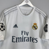 Shop 2015/16 REAL MADRID RONALDO #7 C/L HOME SHIRT (L) ADIDAS, classic football shirts, vintage football shirts & retro soccer jerseys at Cult Kits