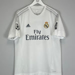 Shop 2015/16 REAL MADRID RONALDO #7 C/L HOME SHIRT (L) ADIDAS, classic football shirts, vintage football shirts & retro soccer jerseys at Cult Kits