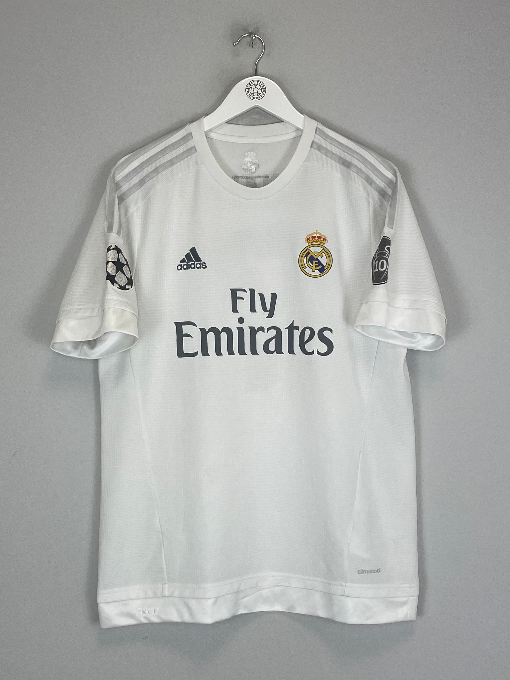 Shop 2015/16 REAL MADRID RONALDO #7 C/L HOME SHIRT (L) ADIDAS, classic football shirts, vintage football shirts & retro soccer jerseys at Cult Kits