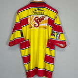 Shop 1998/99 MONARCAS MORELIA HOME SHIRT (XL) ATLETICA, classic football shirts, vintage football shirts & retro soccer jerseys at Cult Kits