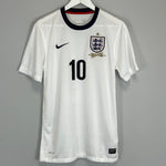 Shop 2013/14 ENGLAND ROONEY #10 *150 YEAR* HOME SHIRT (S) NIKE, classic football shirts, vintage football shirts & retro soccer jerseys at Cult Kits
