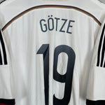 Shop 2014/15 GERMANY GOTZE #19 HOME SHIRT (XXXL) ADIDAS, classic football shirts, vintage football shirts & retro soccer jerseys at Cult Kits