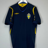 2008/10 SWEDEN AWAY SHIRT (L) UMBRO