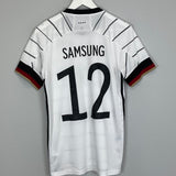 Shop 2020/21 GERMANY SAMSUNG #12 HOME SHIRT (S) ADIDAS, classic football shirts, vintage football shirts & retro soccer jerseys at Cult Kits