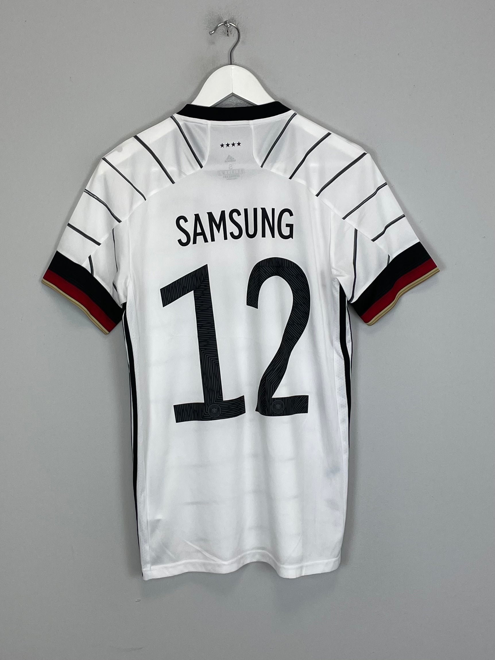 Shop 2020/21 GERMANY SAMSUNG #12 HOME SHIRT (S) ADIDAS, classic football shirts, vintage football shirts & retro soccer jerseys at Cult Kits