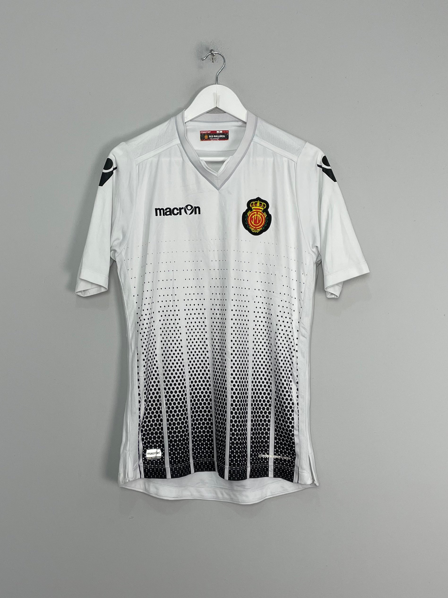 Shop 2015/16 REAL MALLORCA AWAY SHIRT (M) MACRON, classic football shirts, vintage football shirts & retro soccer jerseys at Cult Kits
