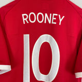 Shop 2010/11 ENGLAND ROONEY #10 AWAY SHIRT (L) UMBRO, classic football shirts, vintage football shirts & retro soccer jerseys at Cult Kits