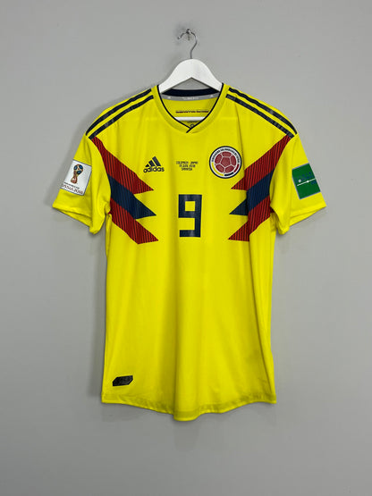 2018/19 COLOMBIA FALCAO #9 *MATCH ISSUE vs JAPAN* HOME SHIRT (L) ADIDAS