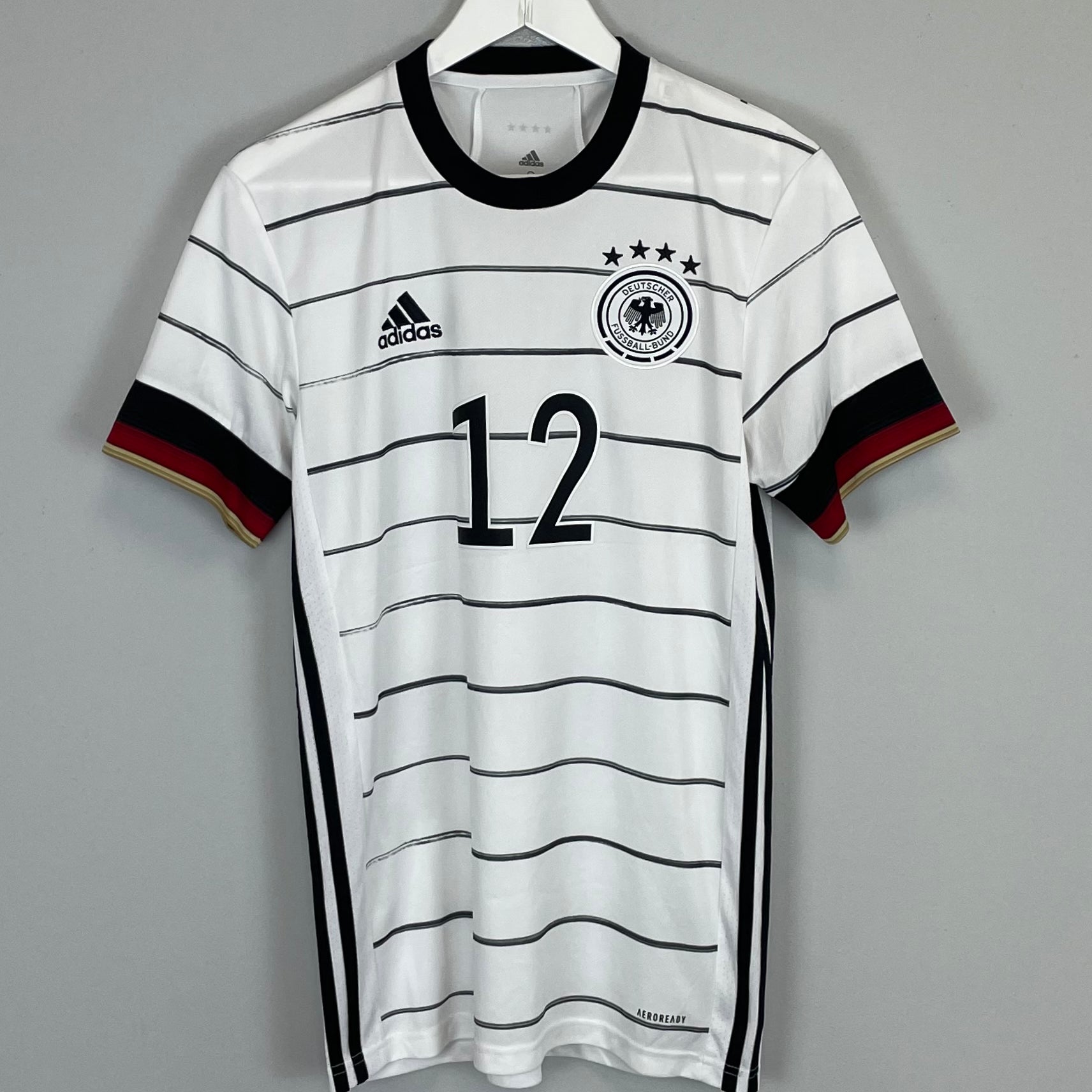 Shop 2020/21 GERMANY SAMSUNG #12 HOME SHIRT (S) ADIDAS, classic football shirts, vintage football shirts & retro soccer jerseys at Cult Kits