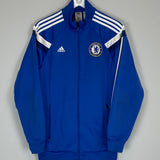 Shop 2013/14 CHELSEA TRACKSUIT TOP (L) ADIDAS, classic football shirts, vintage football shirts & retro soccer jerseys at Cult Kits