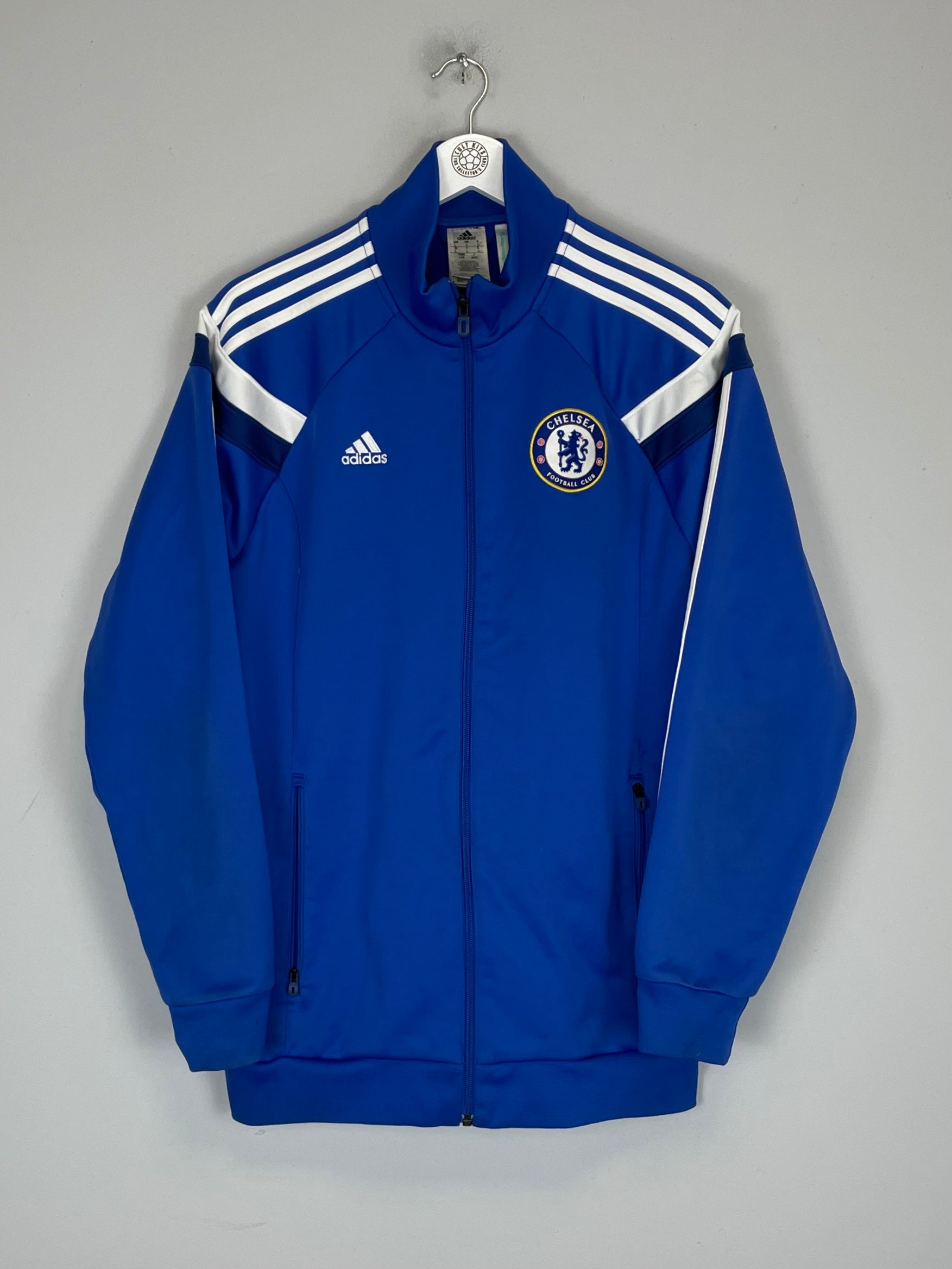 Shop 2013/14 CHELSEA TRACKSUIT TOP (L) ADIDAS, classic football shirts, vintage football shirts & retro soccer jerseys at Cult Kits