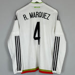 2014/15 MEXICO R.MARQUEZ #4 L/S AWAY SHIRT (M) ADIDAS