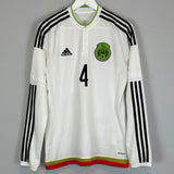 2014/15 MEXICO R.MARQUEZ #4 L/S AWAY SHIRT (M) ADIDAS