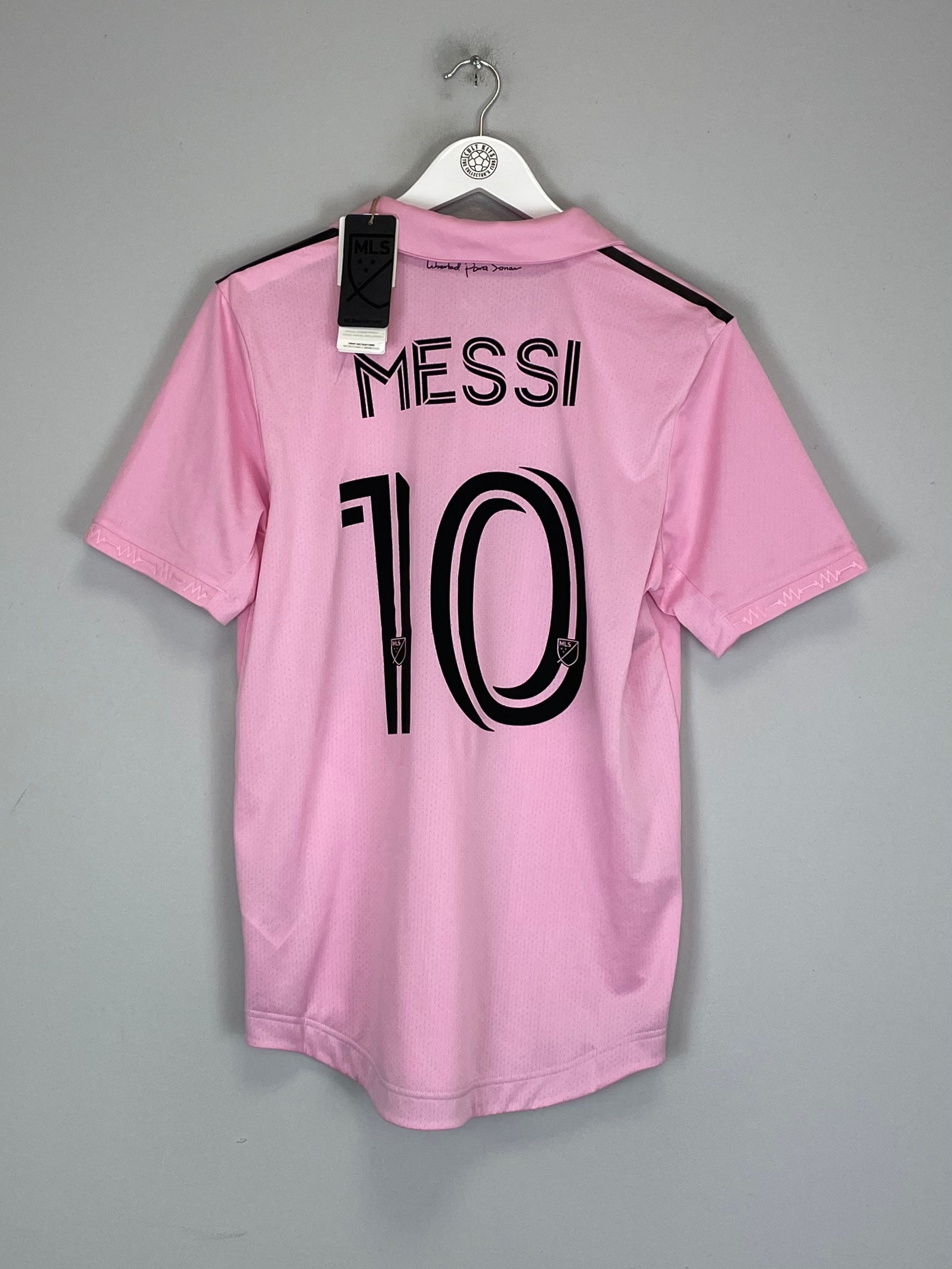 Shop 2022/23 INTER MIAMI MESSI #10 *BNWT* HOME SHIRT (M) ADIDAS, classic football shirts, vintage football shirts & retro soccer jerseys at Cult Kits