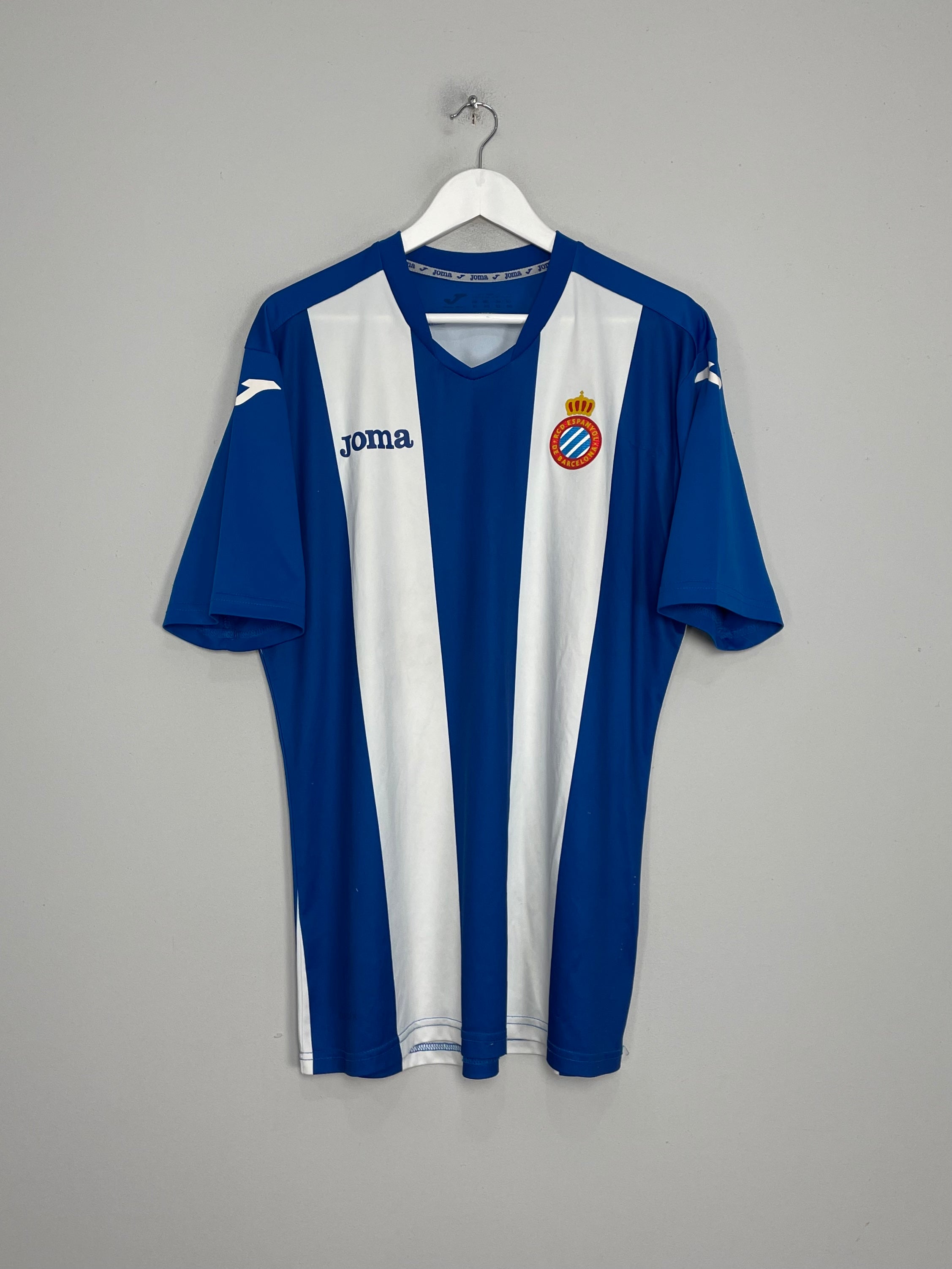 Shop 2015/16 ESPANYOL HOME SHIRT (XL) JOMA, classic football shirts, vintage football shirts & retro soccer jerseys at Cult Kits