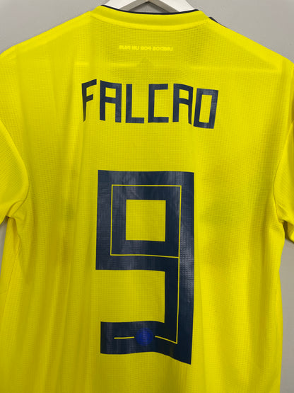 2018/19 COLOMBIA FALCAO #9 *MATCH ISSUE vs JAPAN* HOME SHIRT (L) ADIDAS