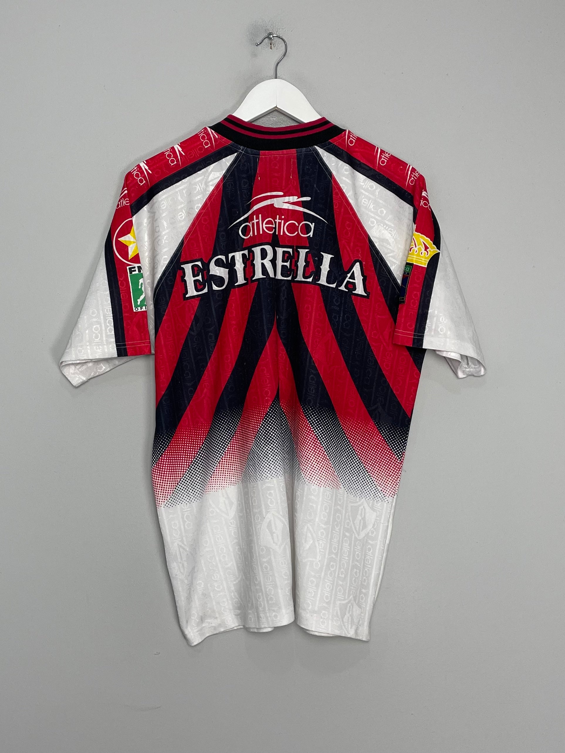 Shop 1997/98 ATLAS AWAY SHIRT (M) ATLETICA, classic football shirts, vintage football shirts & retro soccer jerseys at Cult Kits