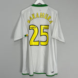 Shop 2006/08 CELTIC NAKAMURA #25 EUROPEAN AWAY SHIRT (XXL) NIKE, classic football shirts, vintage football shirts & retro soccer jerseys at Cult Kits