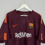 Shop 2017/18 BARCELONA THIRD SHIRT (XL) NIKE, classic football shirts, vintage football shirts & retro soccer jerseys at Cult Kits