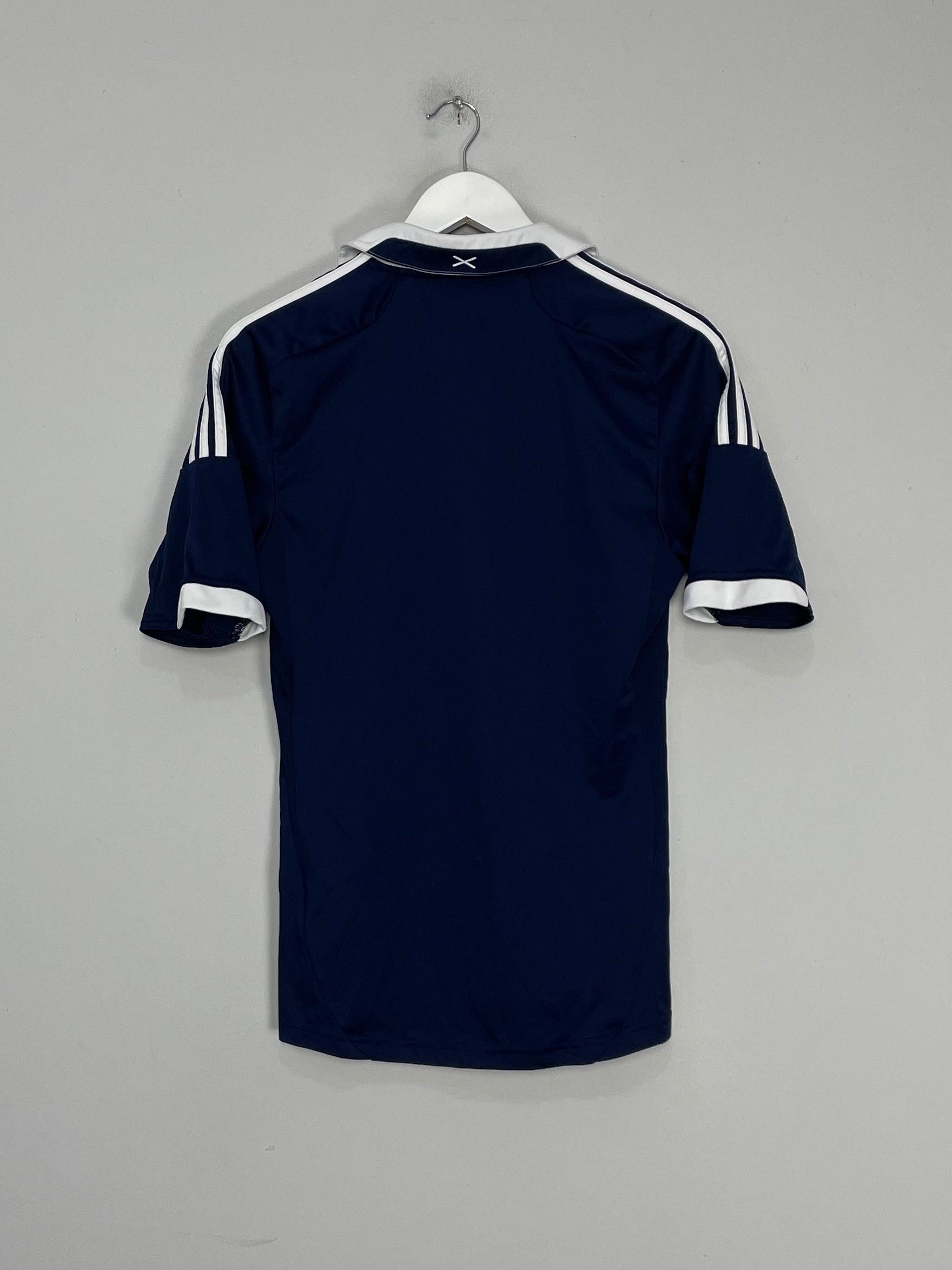 Shop 2011/13 SCOTLAND HOME SHIRT (S) ADIDAS, classic football shirts, vintage football shirts & retro soccer jerseys at Cult Kits