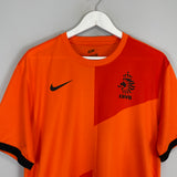 Shop 2012/13 NETHERLANDS HOME SHIRT (L) NIKE, classic football shirts, vintage football shirts & retro soccer jerseys at Cult Kits