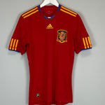 Shop 2009/10 SPAIN HOME SHIRT (S) ADIDAS, classic football shirts, vintage football shirts & retro soccer jerseys at Cult Kits