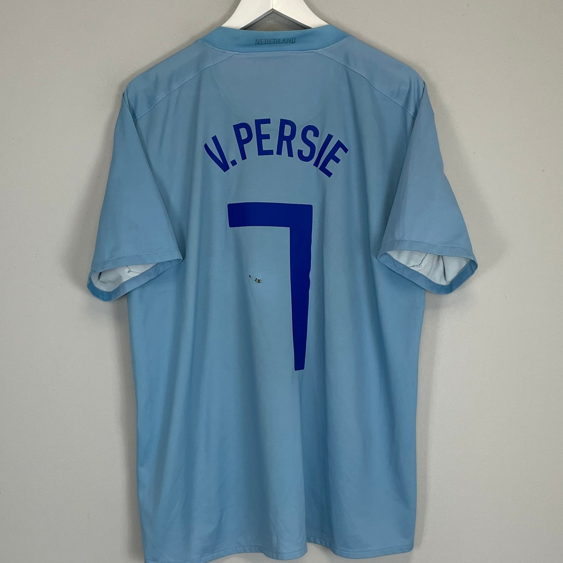 Shop 2008/09 NETHERLANDS V.PERSIE #7 AWAY SHIRT (L) NIKE, classic football shirts, vintage football shirts & retro soccer jerseys at Cult Kits