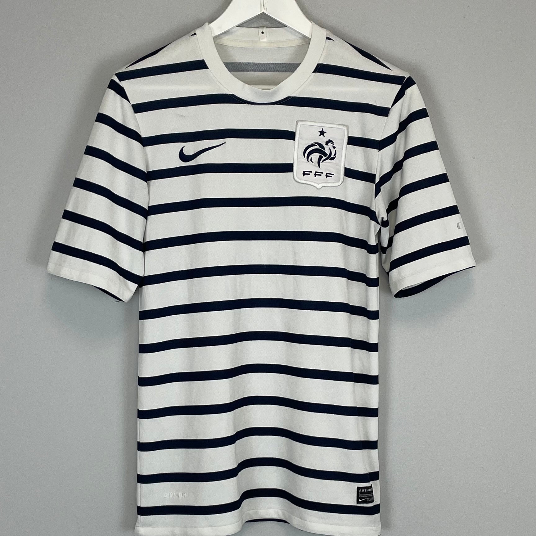 Shop 2011/12 FRANCE AWAY SHIRT (S) NIKE, classic football shirts, vintage football shirts & retro soccer jerseys at Cult Kits
