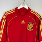 Shop 2008/10 SPAIN HOME SHIRT (L) ADIDAS, classic football shirts, vintage football shirts & retro soccer jerseys at Cult Kits