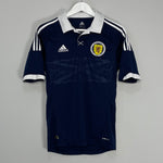 Shop 2011/13 SCOTLAND HOME SHIRT (S) ADIDAS, classic football shirts, vintage football shirts & retro soccer jerseys at Cult Kits
