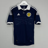 Shop 2011/13 SCOTLAND HOME SHIRT (S) ADIDAS, classic football shirts, vintage football shirts & retro soccer jerseys at Cult Kits