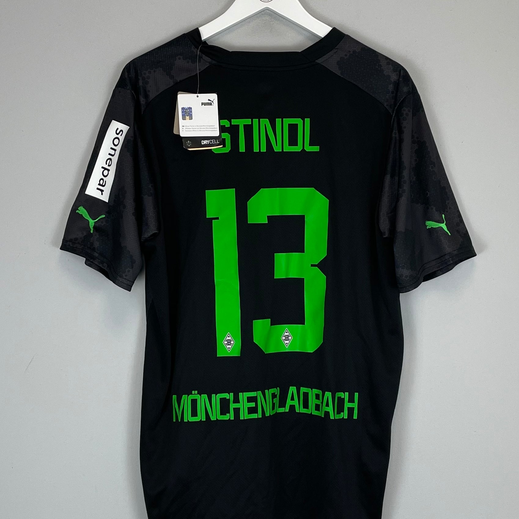 Shop 2022/23 MONCHENGLADBACH STINDL #11 *BNWT* THIRD SHIRT (XL) PUMA, classic football shirts, vintage football shirts & retro soccer jerseys at Cult Kits