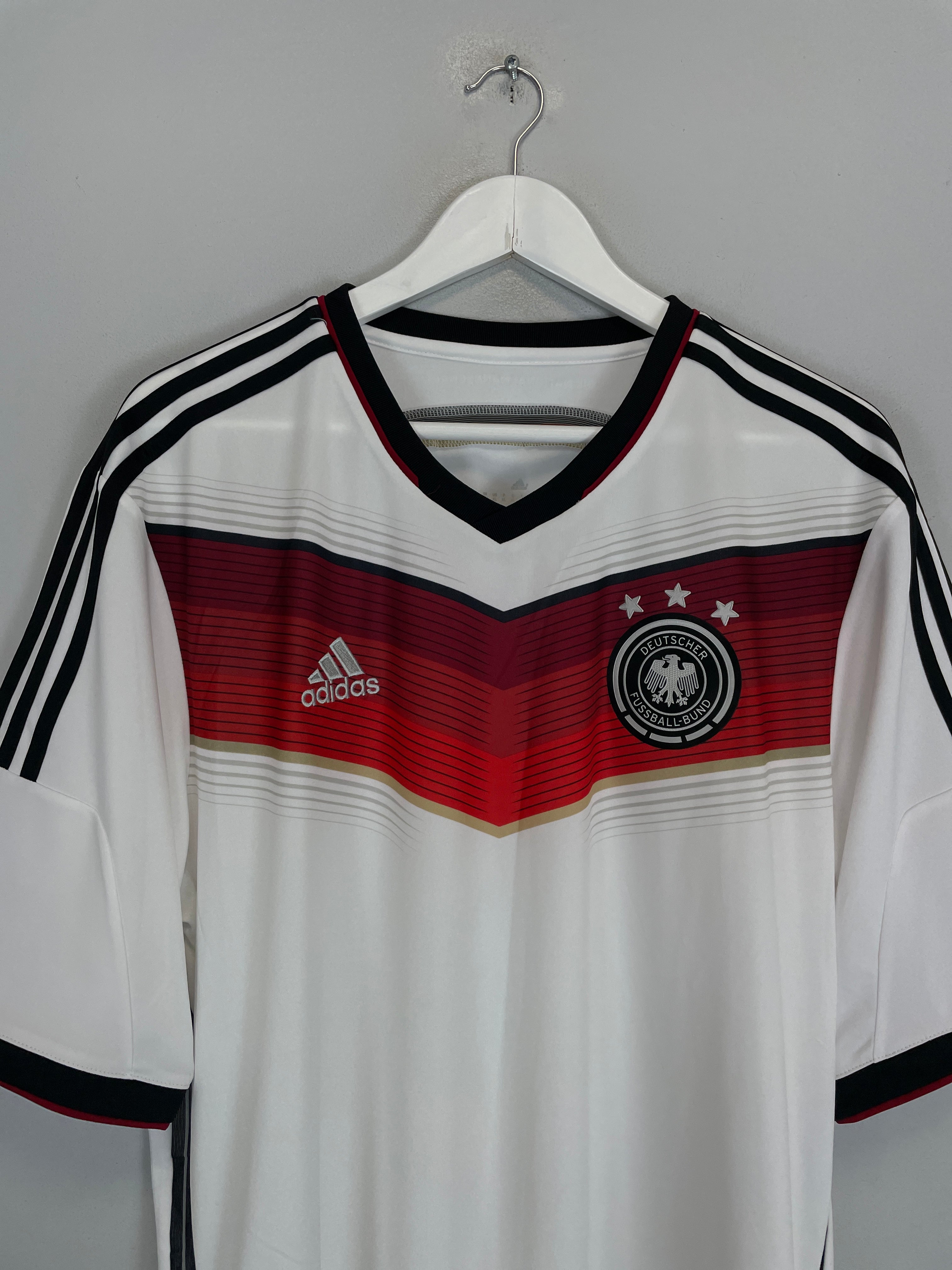 Shop 2014/15 GERMANY HOME SHIRT (XL) ADIDAS, classic football shirts, vintage football shirts & retro soccer jerseys at Cult Kits